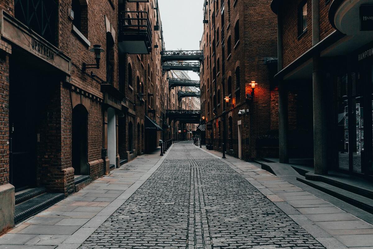 улица, каменная кладка, архитектура, булыжная мостовая