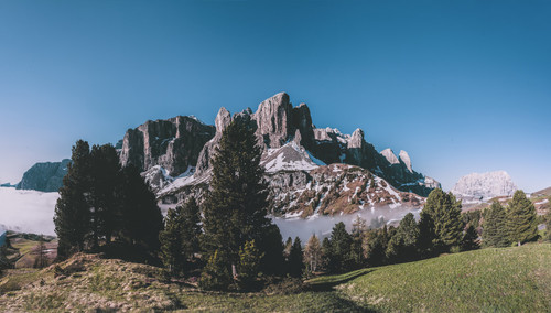горы, природа, пейзаж