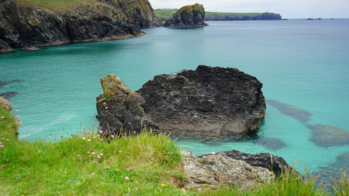 горы, море, камни, пейзаж, природа